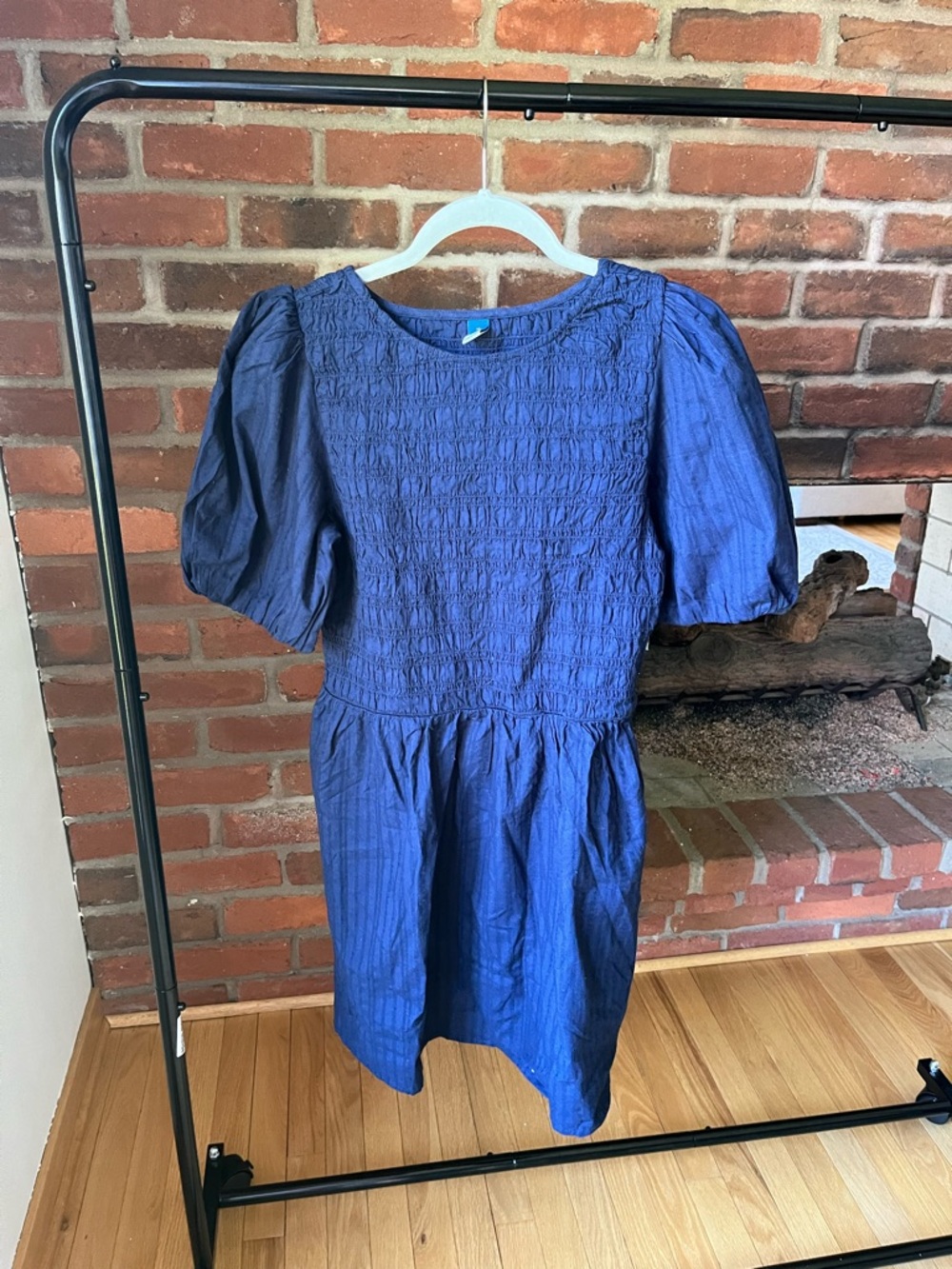 Smocked Mini Dress